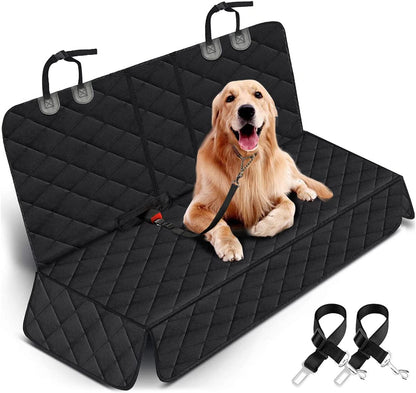 Waterproof Non-Slip Dog Car Seat Cover – Fits Cars, SUVs & Trucks