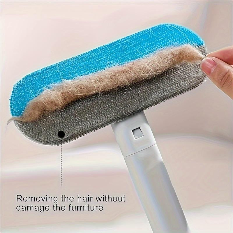Reusable Pet Hair Remover with Extra-Long Handle