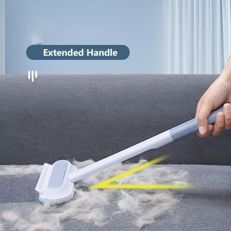 Reusable Pet Hair Remover with Extra-Long Handle